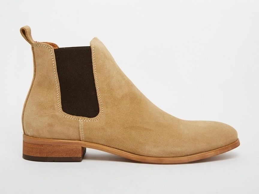 mens white suede boots
