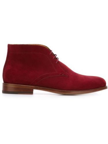 burgundy suede shoes mens