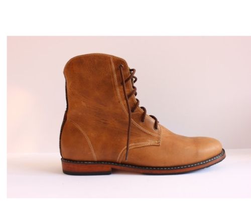 Handmade Mens Brown Andasolo Simple Narrow Boots For Men on Luulla