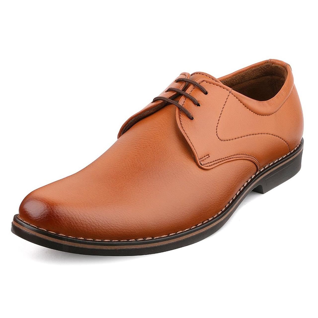tan business shoes
