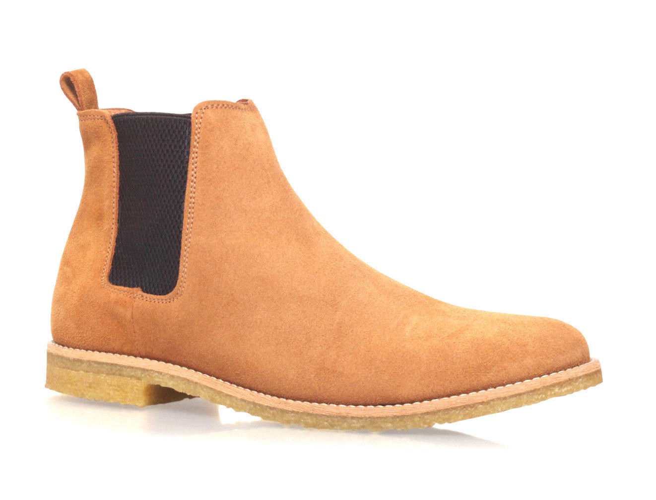 light tan mens chelsea boots